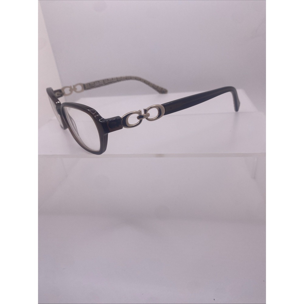 Coach Eyeglasses Women FRAMES ONLY HC 6017 Vanessa 52-15-135 Brown 415 - Picture 5 of 16